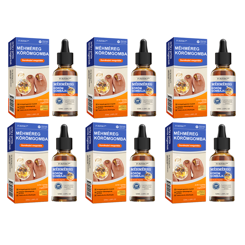 🐝🐝Furzero™ Méhméreg Körömgomba Kezelőoldat: Teljes megoldás a körömgomba problémájára🌟👣👣👣