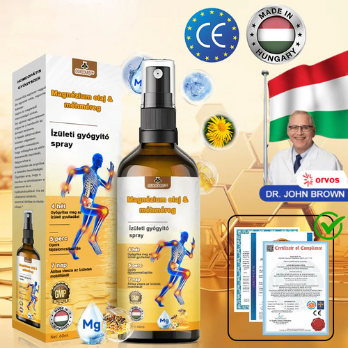 ✅ Hivatalos áruház: Ouryard™ Magnéziumolaj és Mézes Ízületjavító Spray 👨‍⚕️ Jóváhagyva a Magyar Gyógyszerészeti és Egészségügyi Minőség- és Szervezetfejlesztési Intézet (OGYÉI) által. 🔥🔥