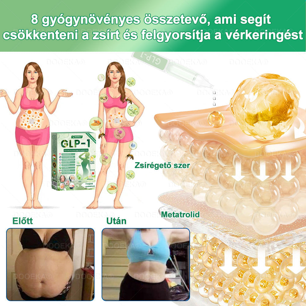 💖💖  DOOEKA® GLP-1 8 az 1-ben Fit & Vital Szájon át szedhető oldat – 👨‍⚕️ Napi egyszer, 7 nap alatt látható változás / Elhízás, szív- és érrendszeri egészség, cukorbetegség, alvási apnoe, bélrendszer egészsége, ízületi problémák és még sok más esetén💖💖