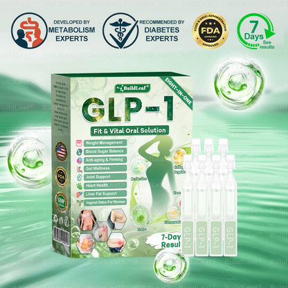 💖💖  DOOEKA® GLP-1 8 az 1-ben Fit & Vital Szájon át szedhető oldat – 👨‍⚕️ Napi egyszer, 7 nap alatt látható változás / Elhízás, szív- és érrendszeri egészség, cukorbetegség, alvási apnoe, bélrendszer egészsége, ízületi problémák és még sok más esetén💖💖
