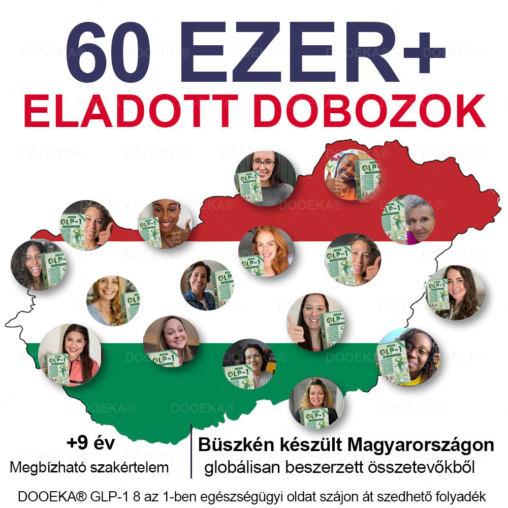 💖💖  DOOEKA® GLP-1 8 az 1-ben Fit & Vital Szájon át szedhető oldat – 👨‍⚕️ Napi egyszer, 7 nap alatt látható változás / Elhízás, szív- és érrendszeri egészség, cukorbetegség, alvási apnoe, bélrendszer egészsége, ízületi problémák és még sok más esetén💖💖