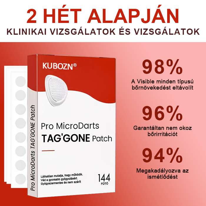 KUBOZN® Nano-mikrotűs bőrcímke-eltávolító tapaszok✨✨✨