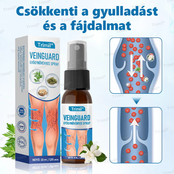 💚Trimil® VeinGuard Gyógynövényes Spray - ✅ Klinikailag bizonyított, hogy mindössze 7 nap alatt megszünteti a visszereket!💚💚💚